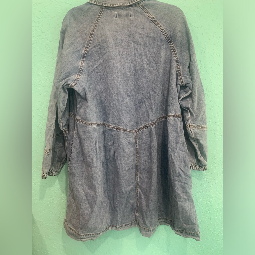 Habitual Denim dress festival summer cowgirl western L - Picture 6 of 9